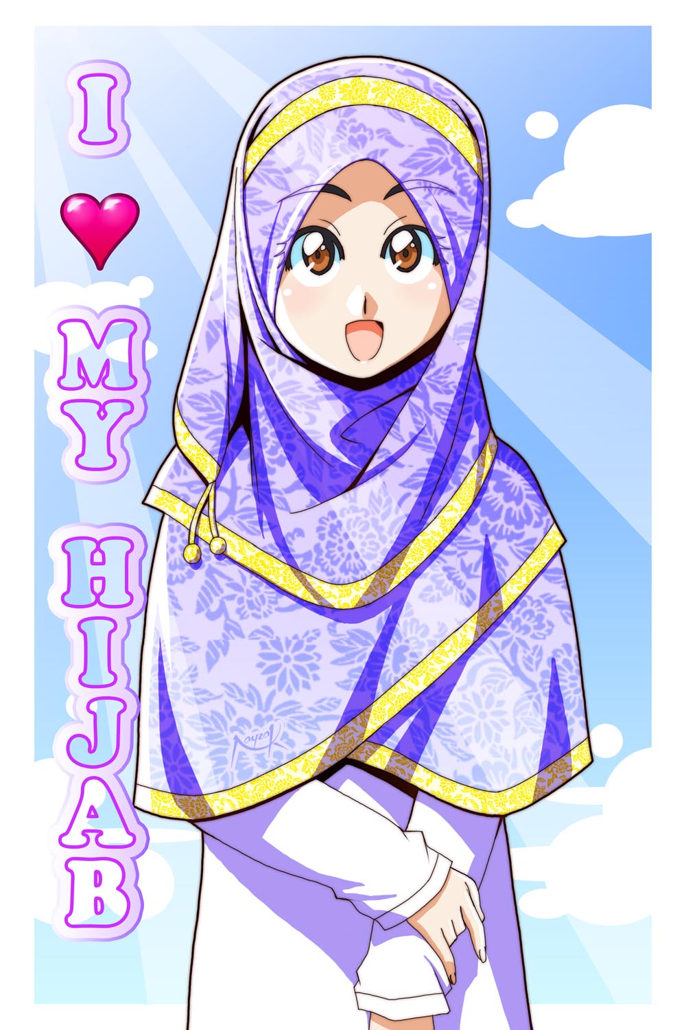  Animasi  Lucu Hijab  Populer Dan Terlengkap Top Meme